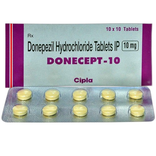 Donepezil Hydrochloride 10Mg Tablet - Drug Type: General Medicines