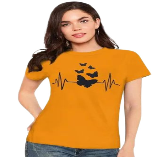 Ladies Cotton Printed Top
