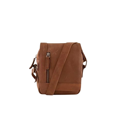 Leather Tan Women Sling Bags