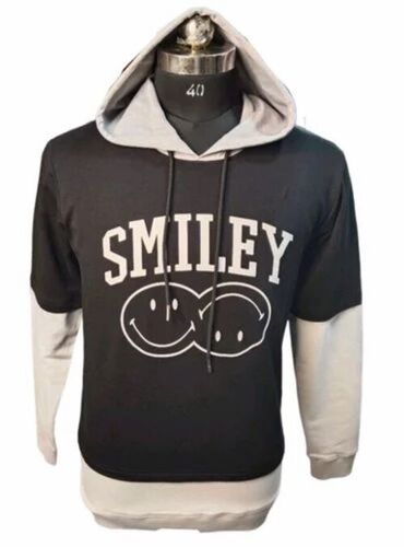 Men Cotton Lycra Hoodies