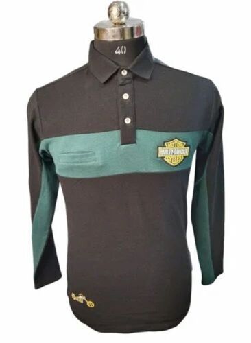 Mens Full Sleeve Collar T Shirts