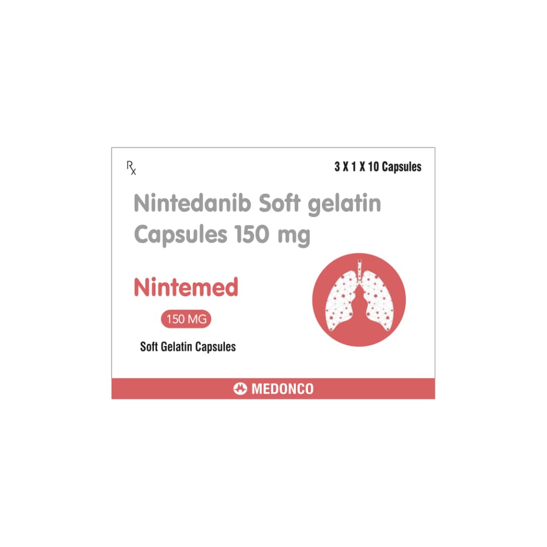 Nintedanib Soft Gelatin Capsules 150mg