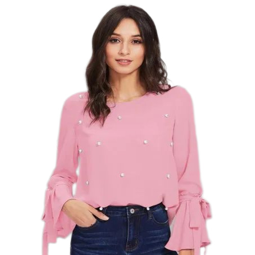 Pink Designer Ladies Top