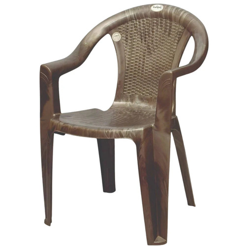 Grey Plastic Outdoor Chair