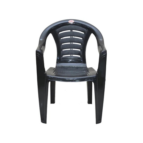 Polished Plastic Garden Chair