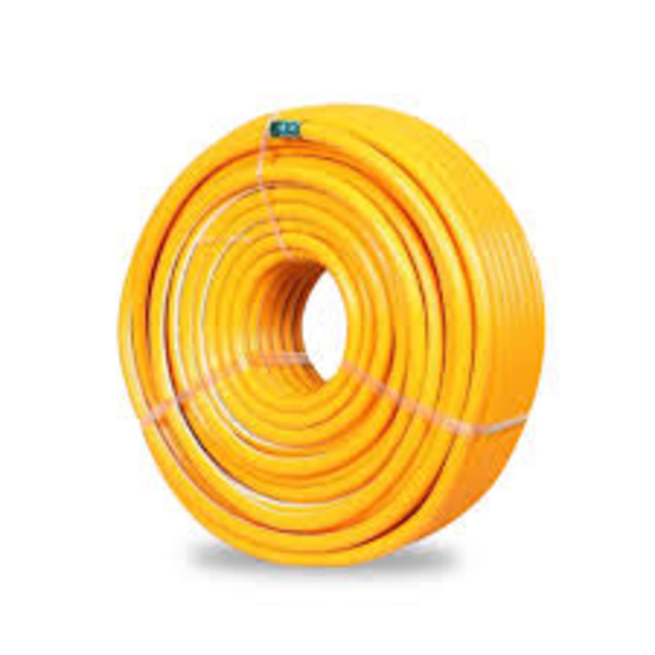 Spray Hose Pipe - PVC, 5 Meter Length, 1/2 Inch Outside Diameter, Yellow Color | Ideal for Industrial Use, Long Lasting Durability