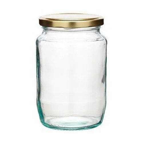 1 Ltr Glass Matki Jar With Cap