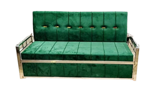 Green SS Three Seater Sofa