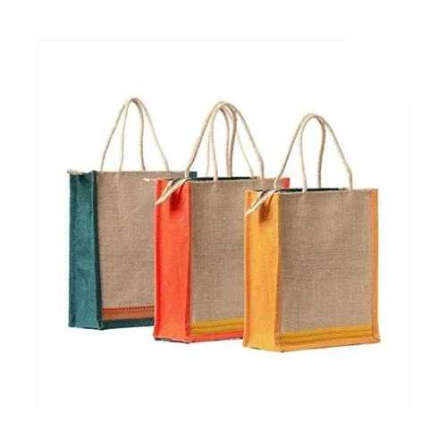 Handmade Jute Lunch Bag
