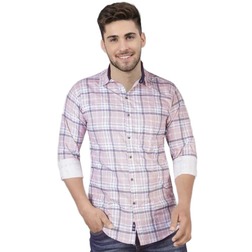 Men Check Shirt