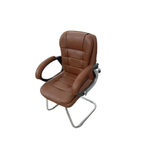 Mid Back Leather Office Chair