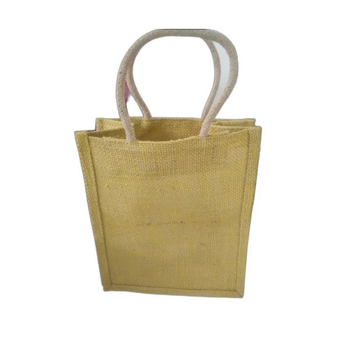Plain Jute Lunch Bag