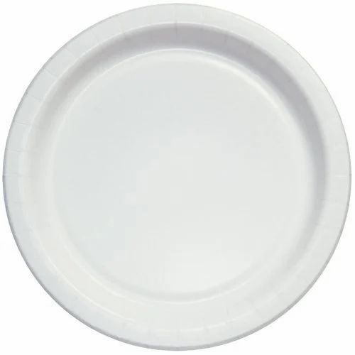 Round Bagasse Plain Plate - Coating Type: Pla