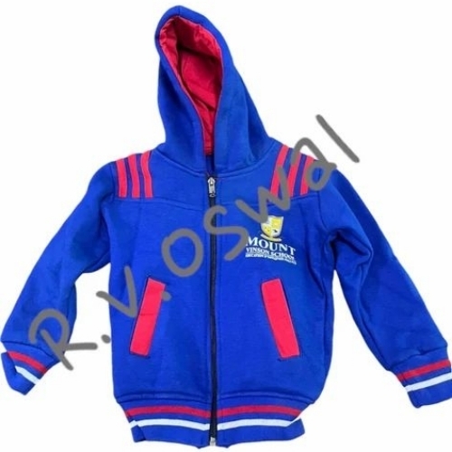 School Winter Tracksuits - Blue Long Sleeve Elastic Waistband | Breathable Cool Dry No Fade Washable Skin Friendly