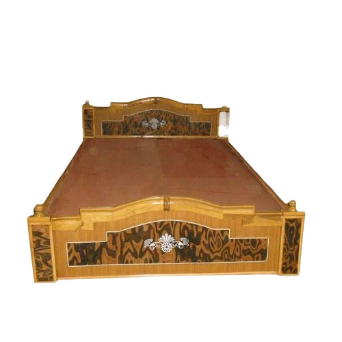 Wooden Double Bed With Storage
