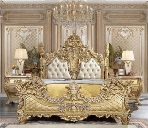 Designer Wooden Double Bed