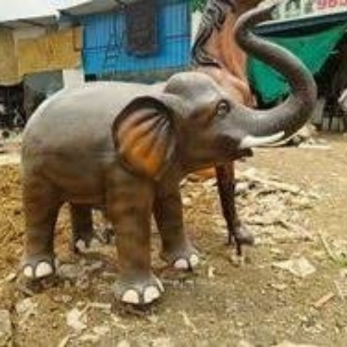 Fiber Animal Statue