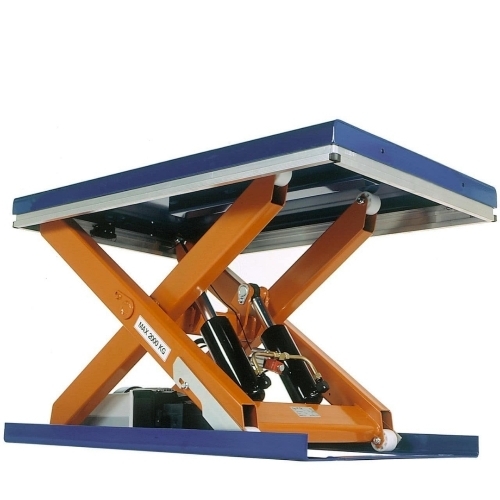 Hydraulic Scissor Lift - Metal, 220-440V DC Electric | Hydraulic Powered, High Lifting, Adjustable Height, Stable Platform
