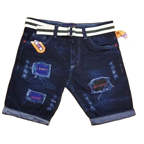 Men Fancy Denim Shorts