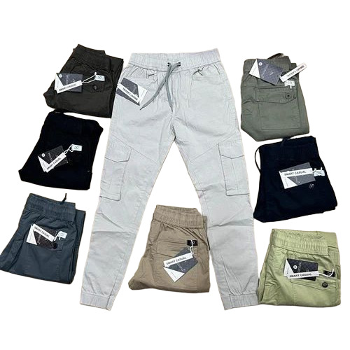 Men Six Pocket Cargo Pants