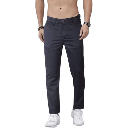 Navy Blue Cotton Pant