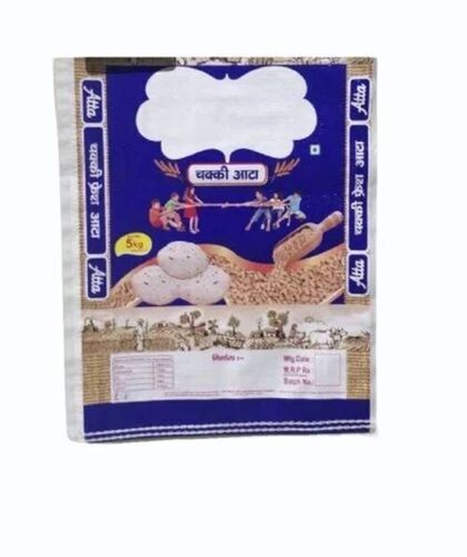 Printed Atta Packing Bopp Bag