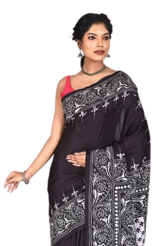 Pure Silk Handbatik Saree