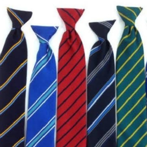 Cotton boys school tie