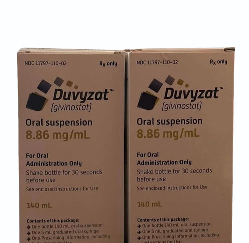Duvyzat Givinostat 140Ml Of 8.86Mg/Ml Oral Suspension - Shelf Life: 3 Years