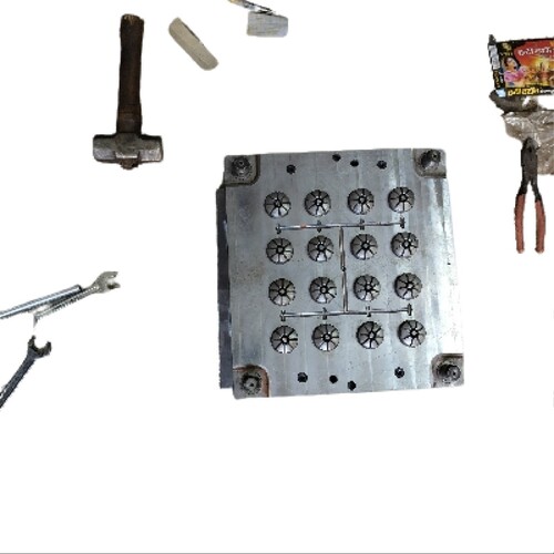 Multi Cavity Injection Mold - Color: Silver