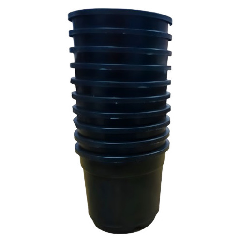 Nursery Flower Pot - Color: Black