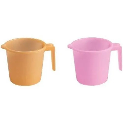 Plain Plastic Mug for Bathroom