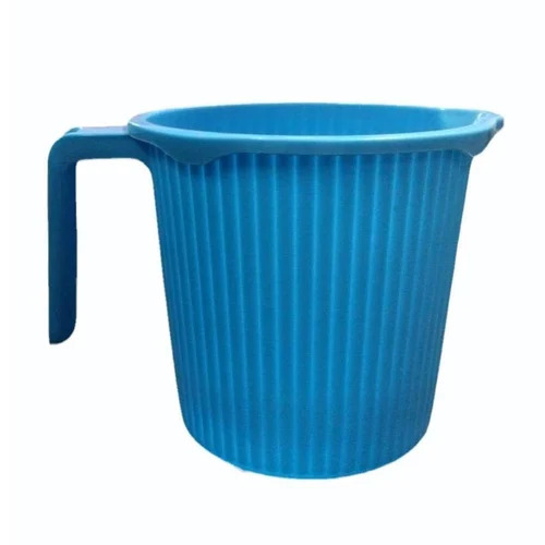 Sky Blue Plastic Bath Mug