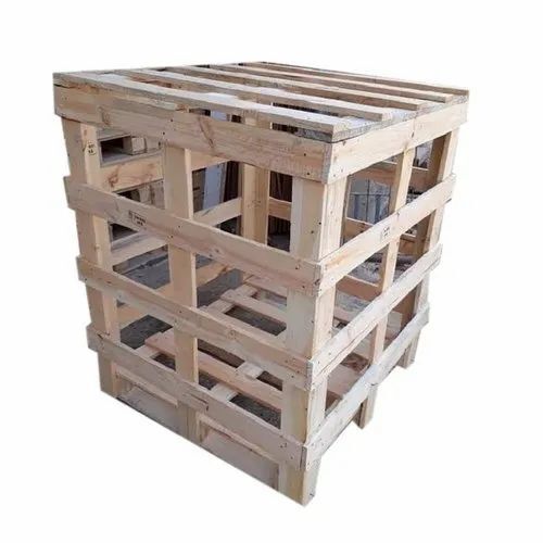 Durable Solid Wood Wooden Pallet Box
