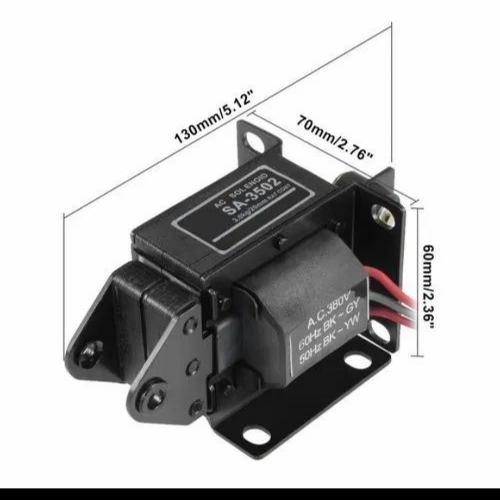 Electromagnet Sa-3502 Ac 220v Suction 3kg Travel 20mm Push Pull Pull