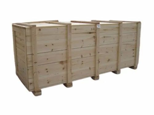 Industrial Hardwood Packaging Box