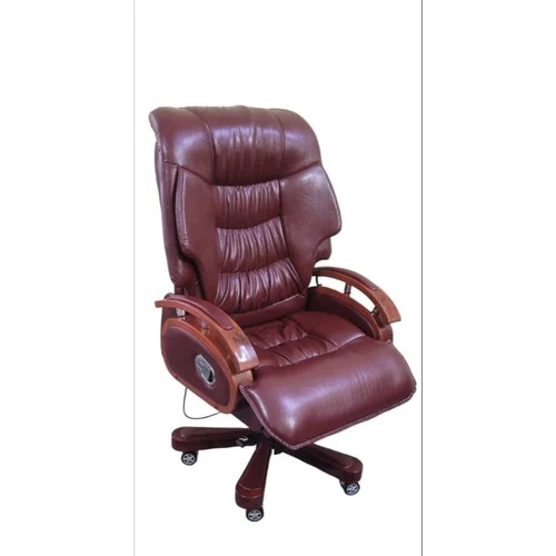 Maroon High Back Office Chair