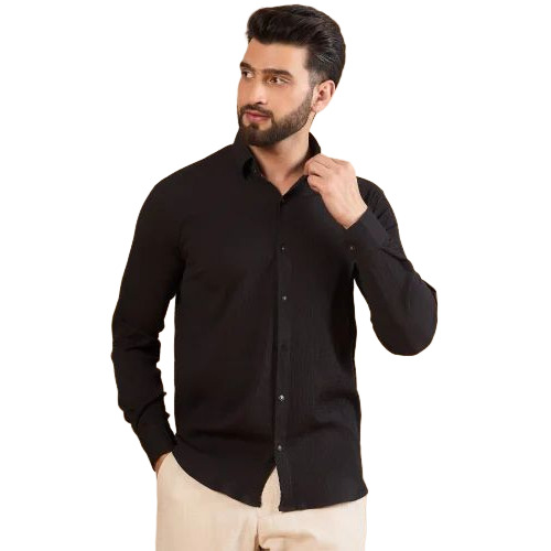 Men Straight Casual Shirt