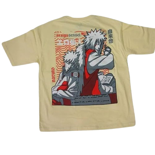 Mens Cotton Printed T Shirt