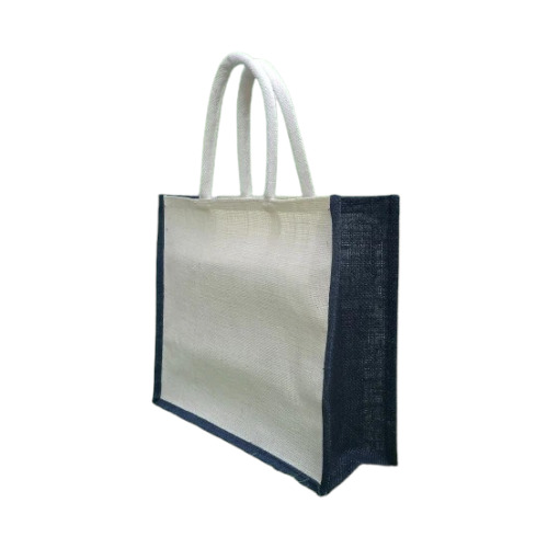 Rope Handle Jute Shopping Bag