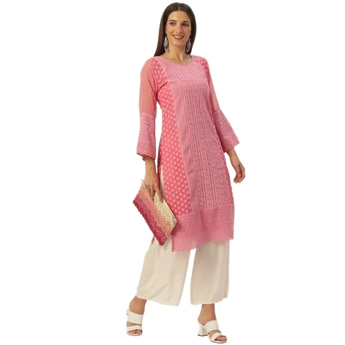 Women Embroidered Kurta Set