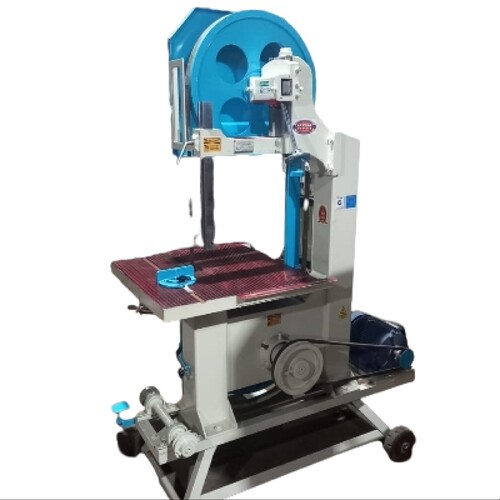 Wood Bandsaw - Color: Blue And White