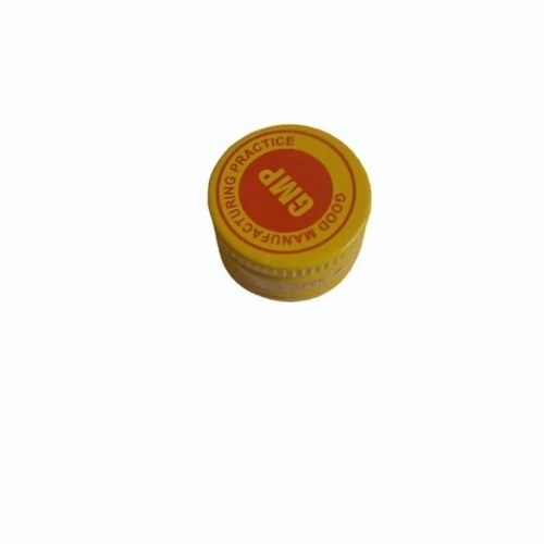 Yellow Aluminium Syrup Bottle Cap