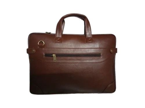 Brown Leather Laptop Bag
