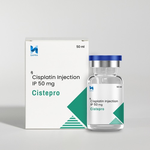 Cisplatin 50Mg Injection - Origin: India