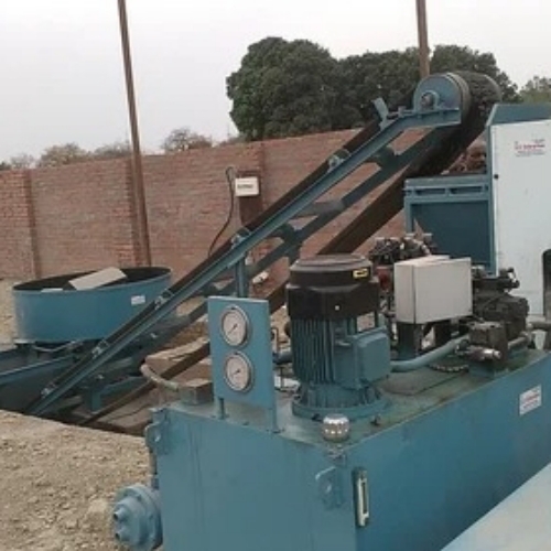 Fully automatic ash brick making machine