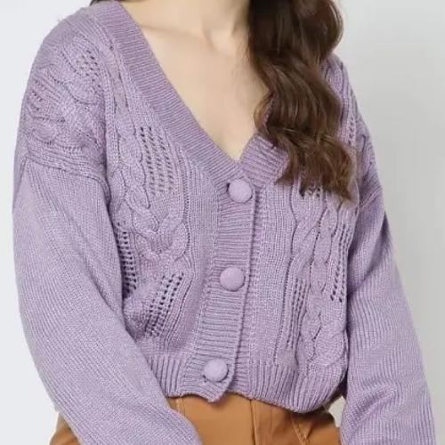 Ladies Woolen Cardigan