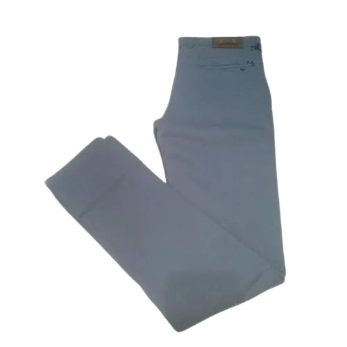 Mens Grey Cotton Trouser - Cotton, Waist 28-36 inch, Multiple Colors | Breathable, Lightweight, Washable, Slim Fit