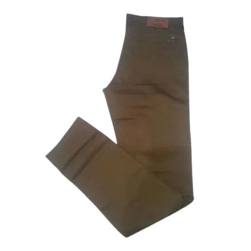 Mens Plain Cotton Trouser