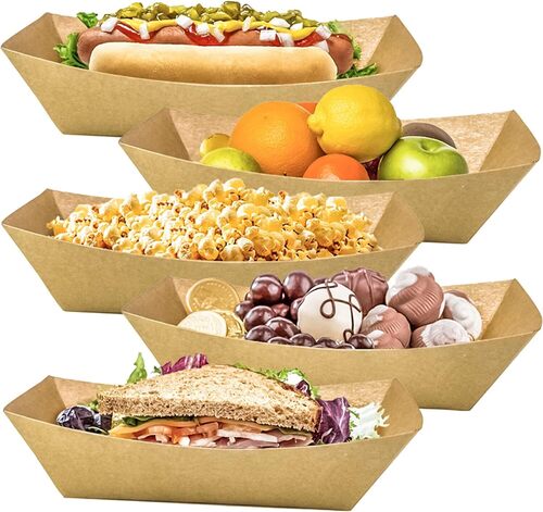 Paper Food Tray - Coating Type: Yes